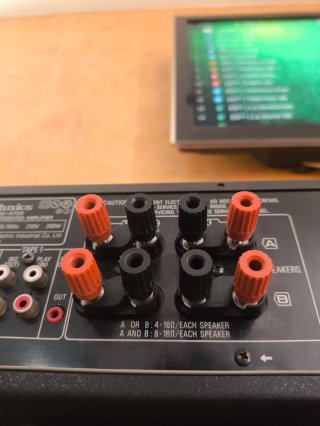 Amplificador Integrado Technics SU-A700 Negro
