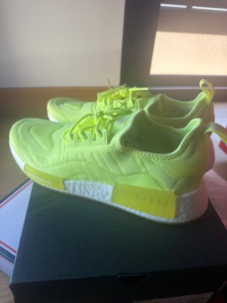 Zapatillas Adidas NMD R1 Verde Neón Talla 44