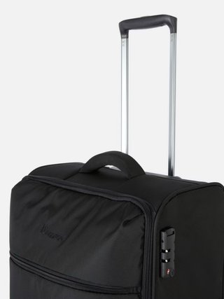 Maleta mediana 4 ruedas negra Primark