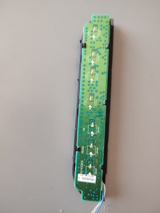 TV LG 32LF2510-ZB Botonera y Receptor IR