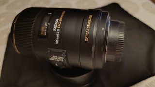 Objetivo Sigma 105mm 1:2.8 DG Macro HSM Nikon