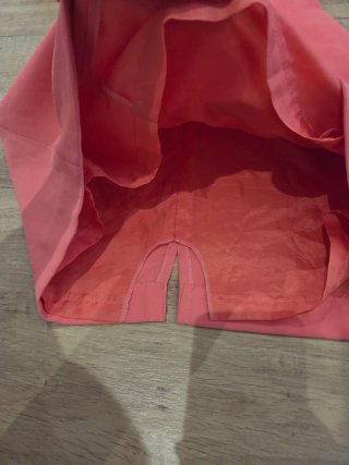 Vestido rosa corto