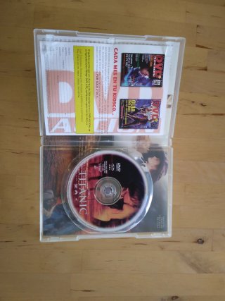 Titanic DVD James Cameron Español