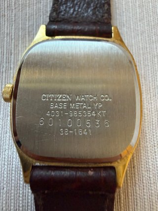 Reloj Citizen Dorado Mujer