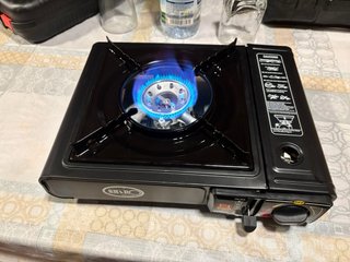 Cocina de camping a gas SHIRO