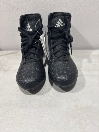 Stivali da boxe Adidas per bambini neri/grigi