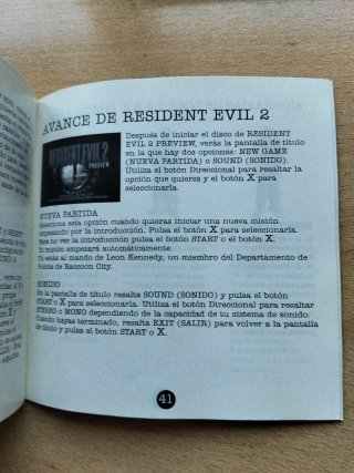 Resident Evil Director's Cut + Demo PS1 / PSX