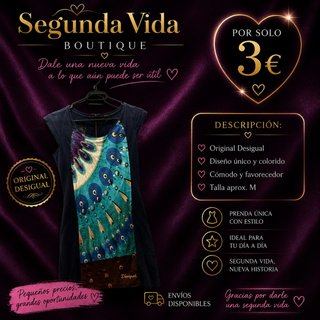 Vestido Desigual Talla M