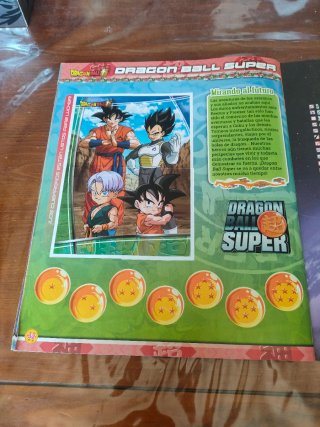 Álbum Dragon Ball Super Completo