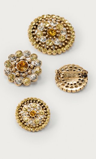 Pack 4 Broches Marisa Berenson Zara