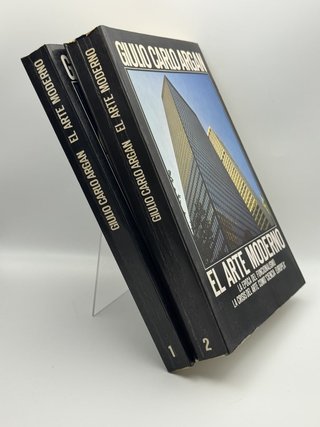Lote El arte moderno 2 tomos - Giulio Carlo Argan