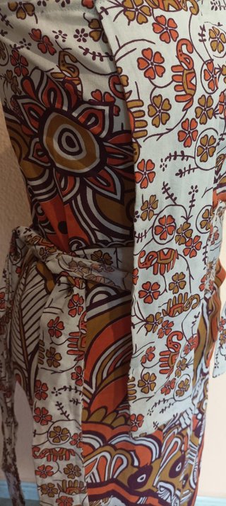 18-Disfraz tribal estampado talla única