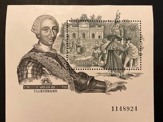 España 1988 Carlos III y la Ilustración