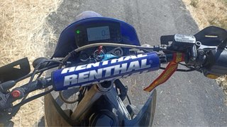 Motor Hispania 125cc Enduro Negra/azul