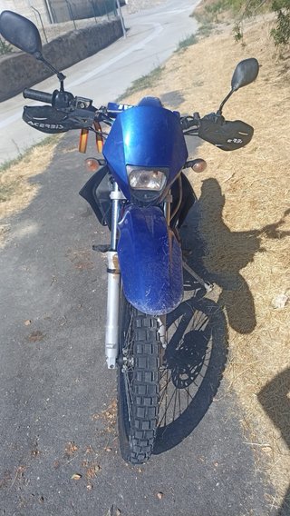 Motor Hispania 125cc Enduro Negra/azul