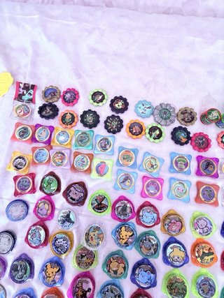 Lote Pokémon kraks+Jetz + Tretta + Tazos + Fichas