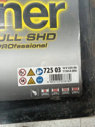 Batería Banner Buffalo Bull 225 Ah 12v