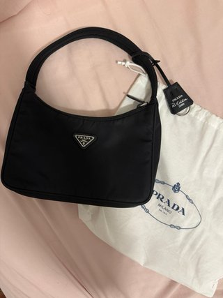 Prada Re-Edition 2000 Mini Nylon Nero