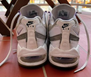 Deportivas Nike Air Max Blancas y Moradas