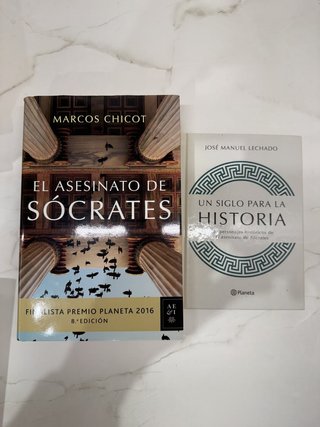 Lote: El asesinato de Sócrates + Un siglo ... - Marcos Chico