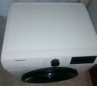 Lavadora nueva Hisense Steam Inverter 9kg 1400rpm