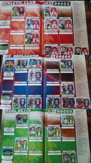 Álbum Cromos Liga BBVA 2008-2009