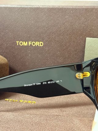 Gafas de Sol Tom Ford Negras y Naranjas