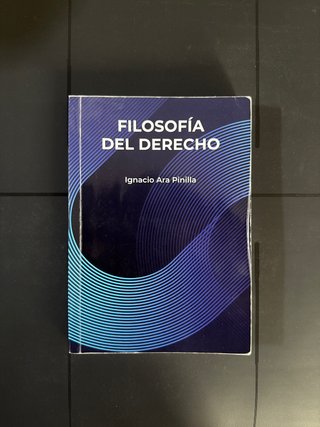 Filosofía del derecho