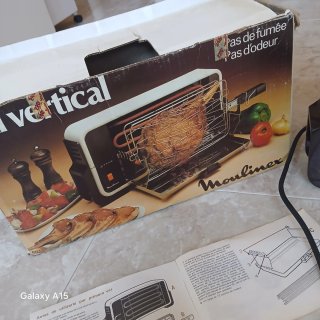 Parrilla Eléctrica Vertical Moulinex
