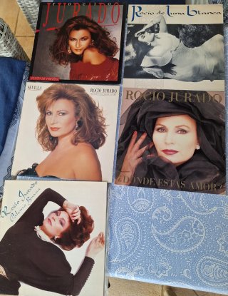 Lote 4 Vinilos Rocío Jurado Flamenco