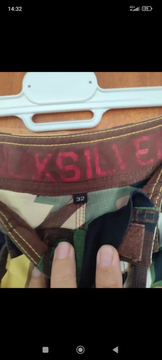 Bañador Quiksilver Talla 32 Camuflaje