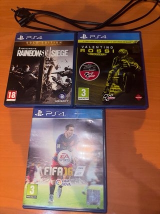 PS4 Slim Nera + Controller + 3 Giochi