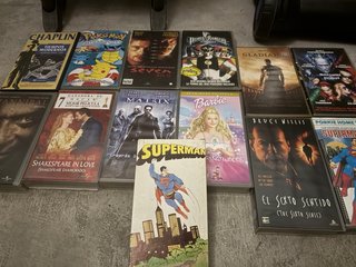 Lote de Películas VHS