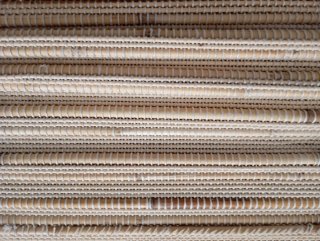 Persiana enrollable de bambú de 90 cm x 190 cm.