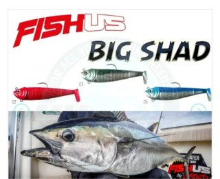 Fishus Big Shad Señuelos de Pesca, JIGGING