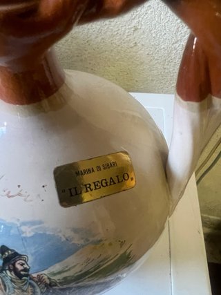 Anfora Calabrese Dipinta a Mano Nuova