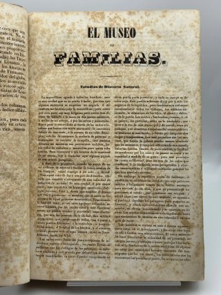 El museo de las familias 1848 - Obra periódica