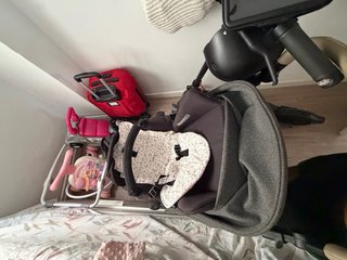 Carrito de bebé y accesorios