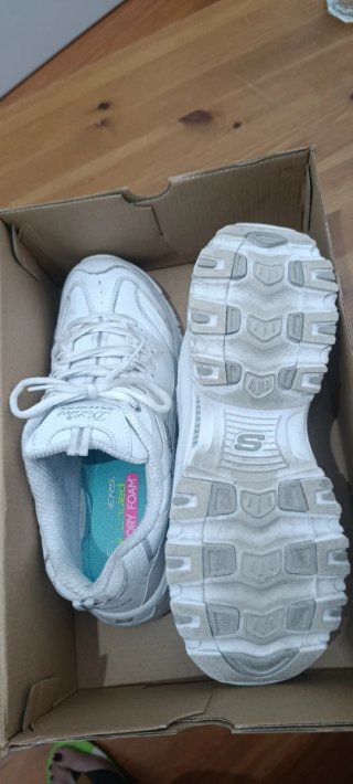 Zapatillas Skechers D'Lites Blancas