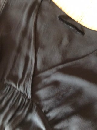Abito corto in chiffon seta stile impero