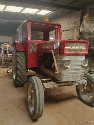 Tractor Azul SUPER 55 y ebro155E