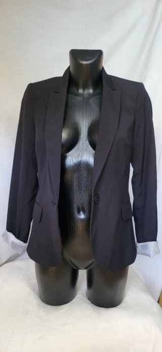 Blazer nero donna