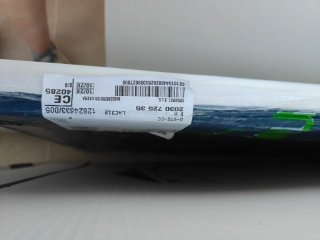 Puerta corredera lacada blanca 72,5 cm