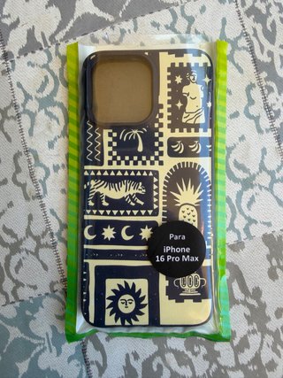 Funda iphone 16 pro max con dibujos de monumentos