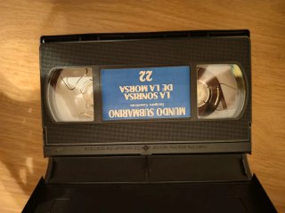 Colección Jacques Cousteau Mundo Submarino VHS