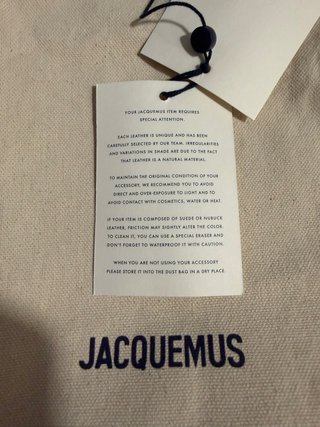 Jacquemus Le Bambino White Gold
