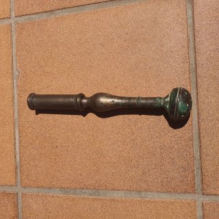 Hisopo Aspersorio Litúrgico Bronce Antiguo