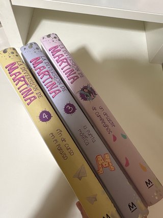La diversión de Martina, 3 libros