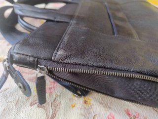 Borsa Piquadro pelle porta PC tracolla