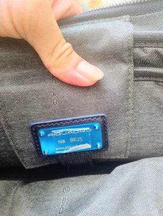 Borsa Piquadro pelle porta PC tracolla